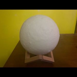 A moon lamp